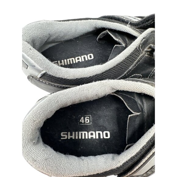 Shimano M075 SPD Cycling Shoes With Hook and Loop Straps Mens Size 46 US 11.2 - Picture 12 of 16